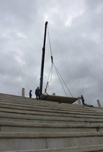 pre-cast concrete structure